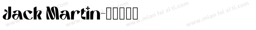 Jack Martin字体转换